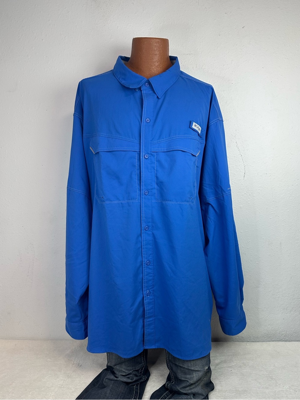 Columbia PFG Omni-Shade Long Sleeve Button Shirt